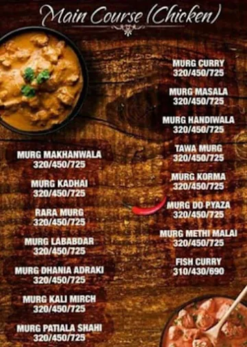 Butter Chicken Factory Since 1979 menu 