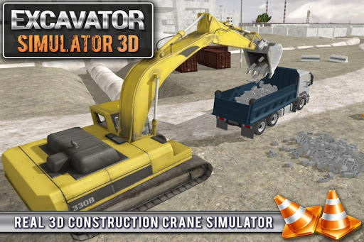 Excavator Crane Simulator 3D