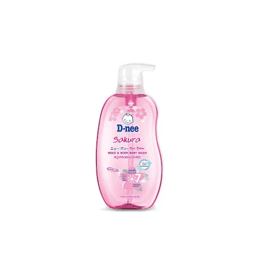 Tắm gội toàn thân Baby D-nee Hồng 380ml