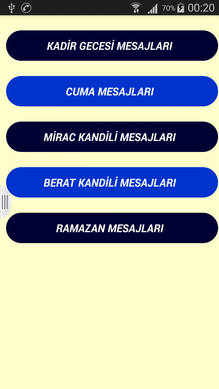 Mirac Kandili Mesajları Screen 2