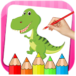 Cover Image of Download Dinosaurs Coloring Book & Drawing Game 1.0.1 APK