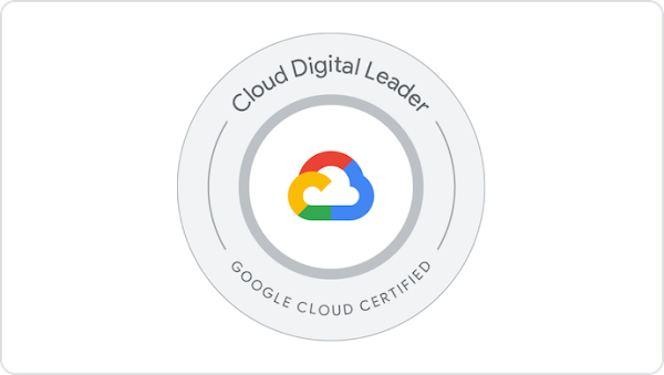 Cloud Digital Leader badge 