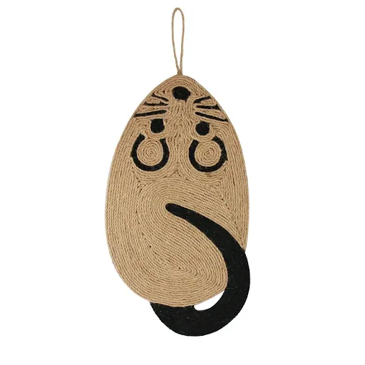 Cute Cat Scratch Pad Pet Supplies Kitten Corrugated Paper Board Pet Toy Grinding Nail Scraper Mat Wear-resistant