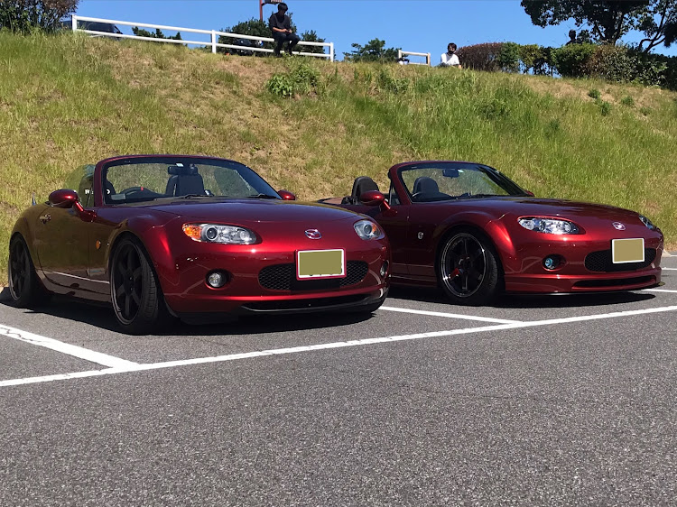 ロードスターのおはきび・♂もっちー♂さんに感謝・沢山の出会いに感謝・瀬戸大橋・消防団ロードスターチームに関するカスタム事例の投稿画像9枚目