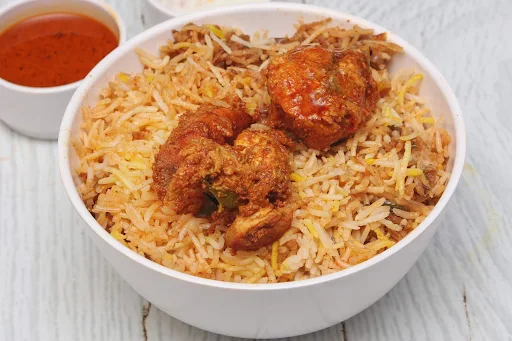 Fried Piece Chicken Biryani