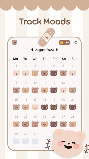 Screenshot Amobear: Mood Tracker, Journal