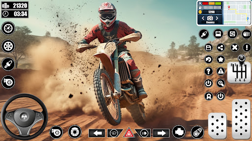 Screenshot Dirt Bike Stunt - Bike Racing