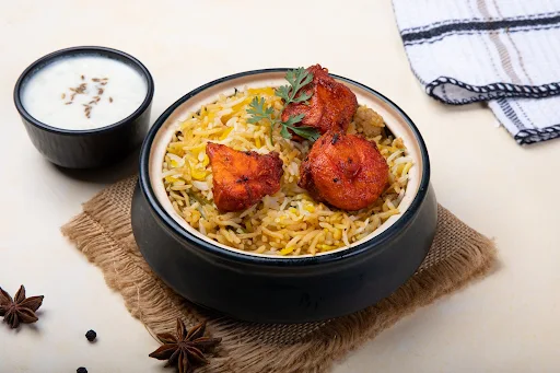 Chicken Kebab Biryani