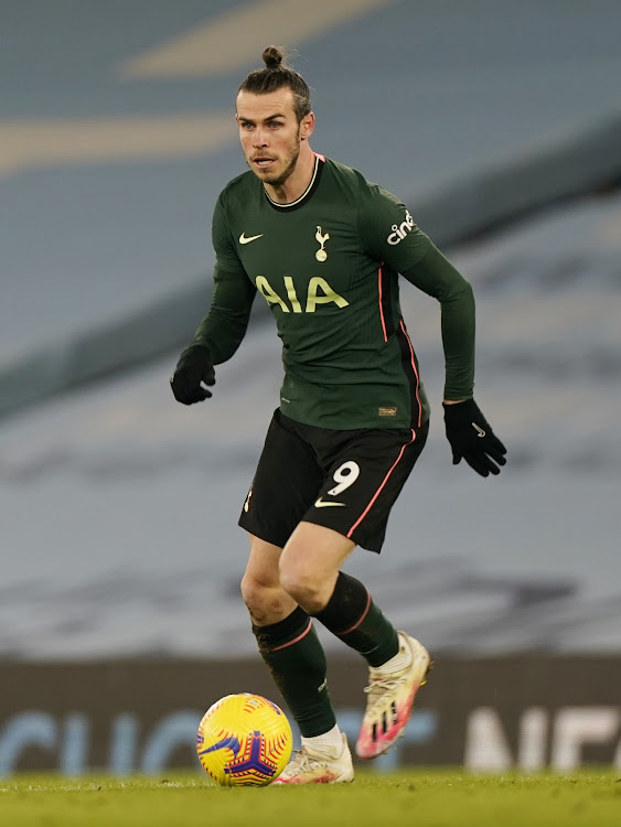 Tottenham Hotspur's Gareth Bale in action against Manchester City over the weekend