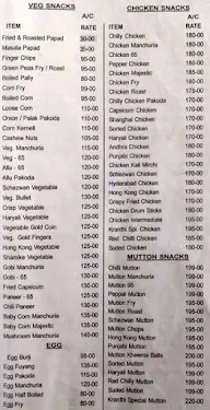 Kranthi Bar And Restaurant menu 7