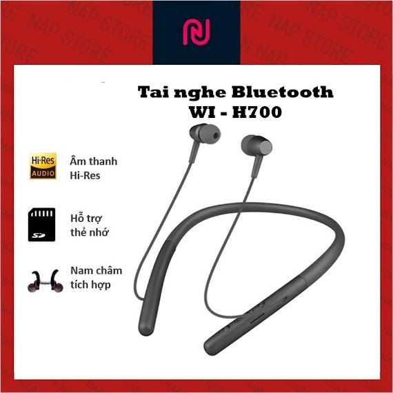 Tai Nghe Bluetooth Sony H.ear In 2 Wi - H700 Sport Freeship Âm Thanh Chuẩn Hifi Bass Treble Rõ Ràng