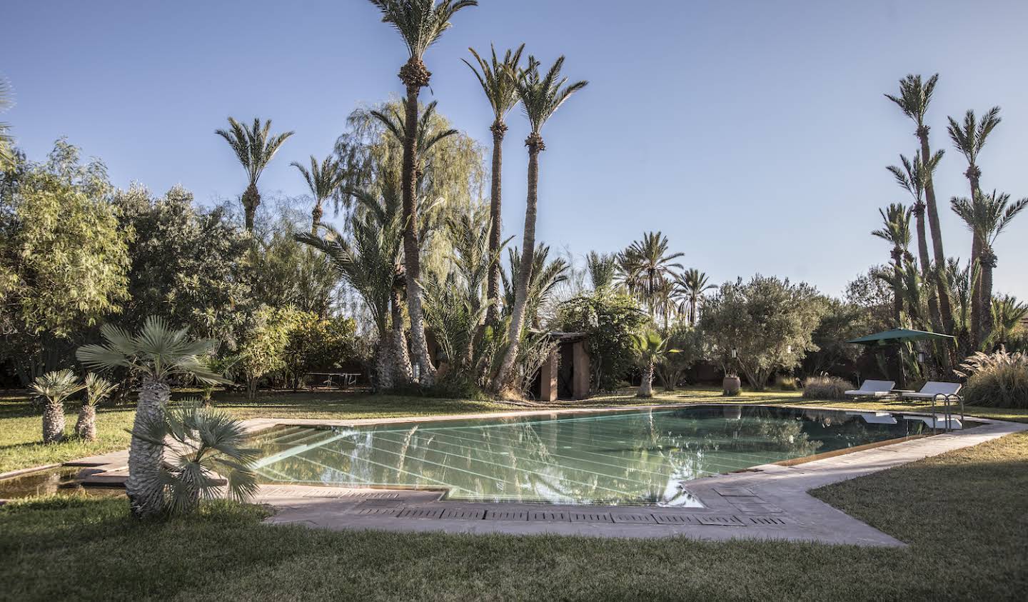 Propriété avec piscine et jardin Marrakech