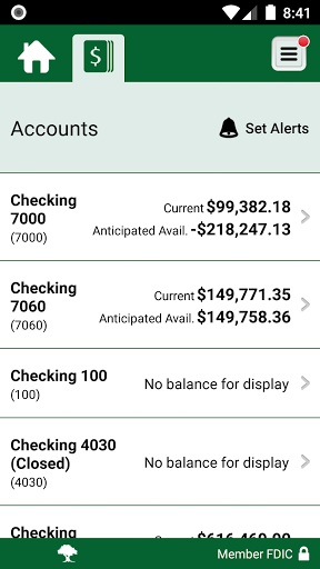 Screenshot SCB Business