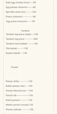 Rajdhani Fast Food menu 2