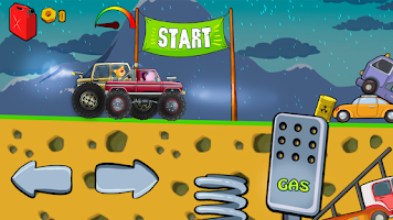 Kids Monster Truck Racing Game Screenshot