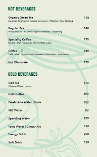 Banyan Tree Cafe menu 1