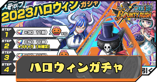 ハロウィンガチャのバナー