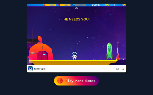 SpaceUgh! Game - Master the controls and conquer the cosmos!