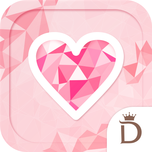 きせかえ検索『ピンクハート』DRESSAPPS 個人化 App LOGO-APP開箱王