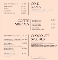 Artsy Coffee And Culture menu 6