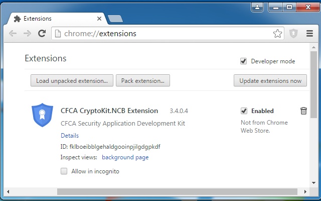 CFCA CryptoKit.NCB Extension