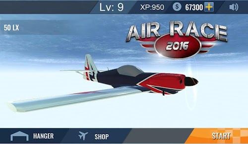 Android application Air Race 2016 screenshort