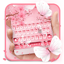 Herunterladen Girly Pink Keyboard Theme Installieren Sie Neueste APK Downloader