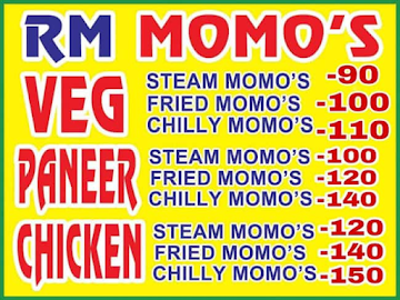 RM Momo's menu 