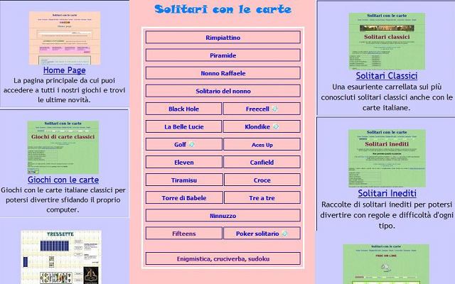 Solitariconlecarte.it Preview image 0