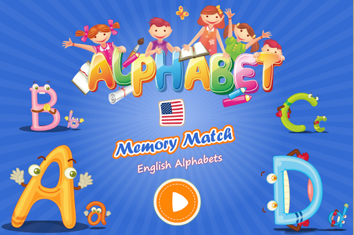 Memory Card Match Alphabet ABC