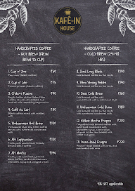 Kafe-in House menu 5