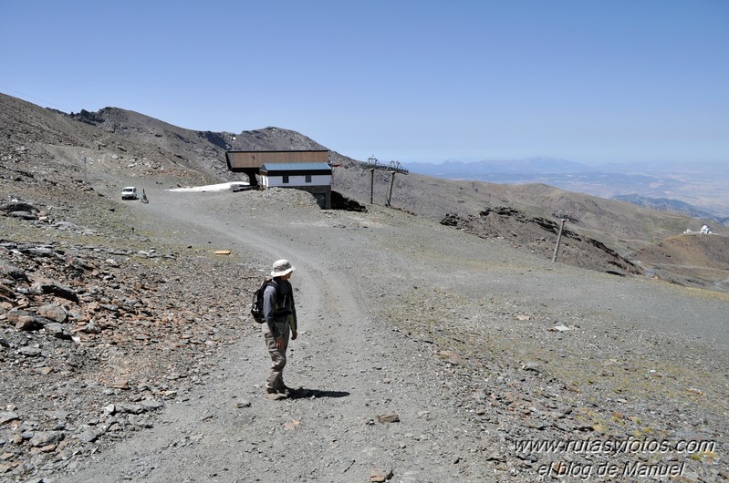 Subida al Veleta desde Pradollano