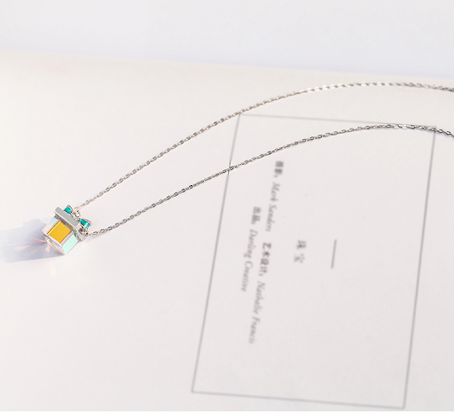 Title 7, Womens sterling silver original light gift nec...