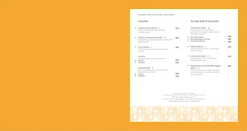 The Square - Novotel menu 