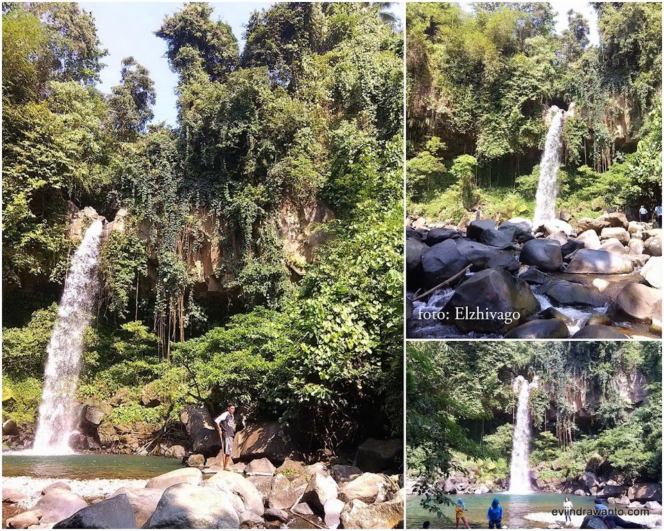 Gambar air terjun Way Lalaan Dua, Tanggamus, Lampung