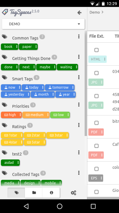 TagSpaces Lite Screen 3