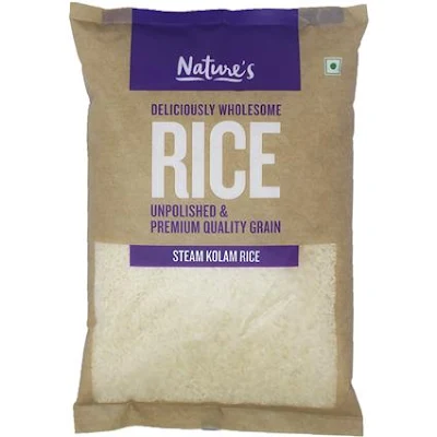 Nature's Natures Steam Kolam Rice - 1 pc