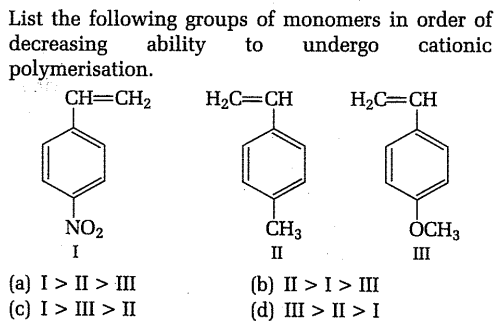 Polymerisation