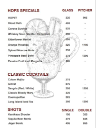 Gusto Kitchen & Bar menu 1