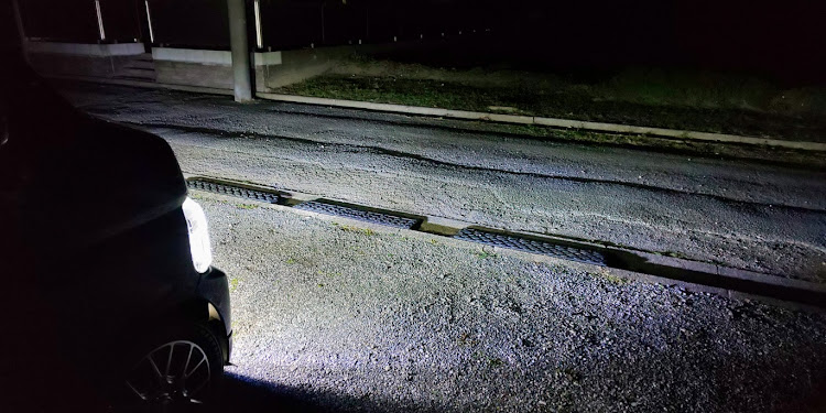 バモスホビオの🇨🇳中華製LEDフォグバルブ✨🚙・🐗猪(イノシシ)回避🔀に関するカスタム事例の投稿画像4枚目