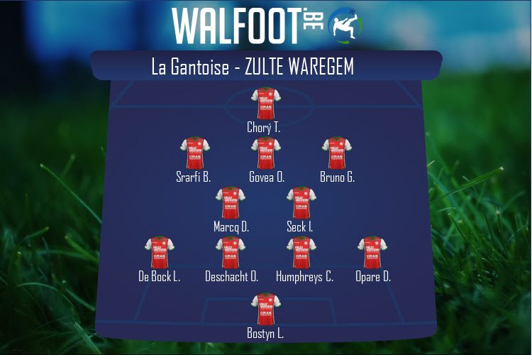 Composition Zulte Waregem | La Gantoise - Zulte Waregem (29/11/2020)