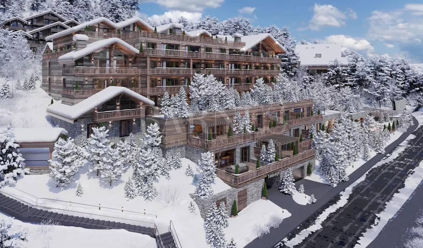 Apartment with terrace and pool MERIBEL