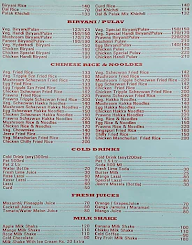 Amruta Family Restaurant And Bar menu 3