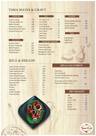 Tawa fresh menu 1