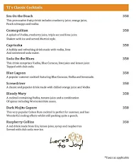 Mr. Hops Brew Cafe and Taproom menu 8