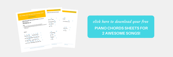 Piano Chords Sheets for Beginners