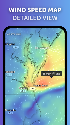 Screenshot Zoom Earth - Live Weather Map