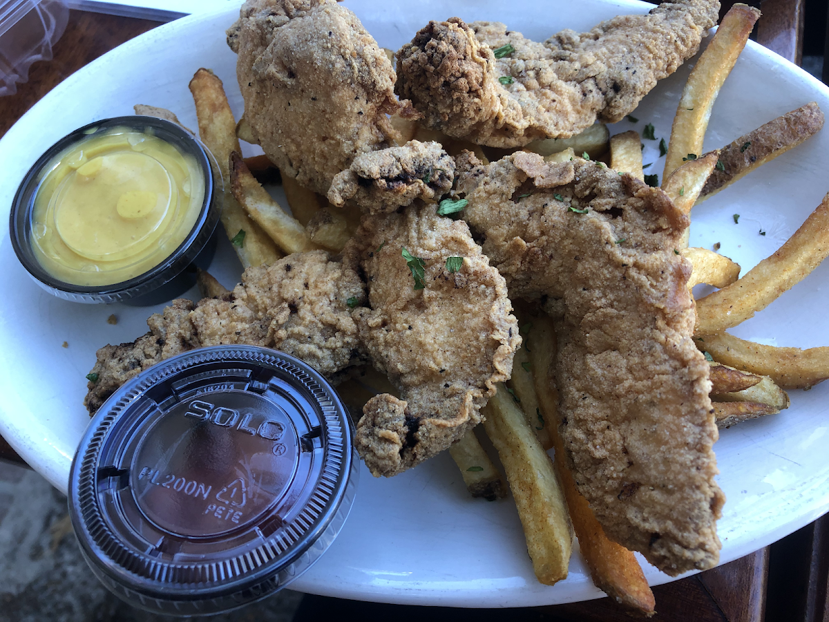 Dedicated fryer for gluten free fried food.