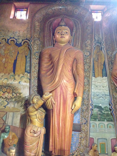 Lord Buddha and Rahula Small King