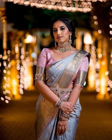 latest-saree-trends_PastelSareeinSilk_Pinterest